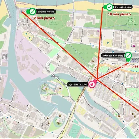 Apartamentyprzymorzu Solna 201 - W Centrum Blisko Morza *