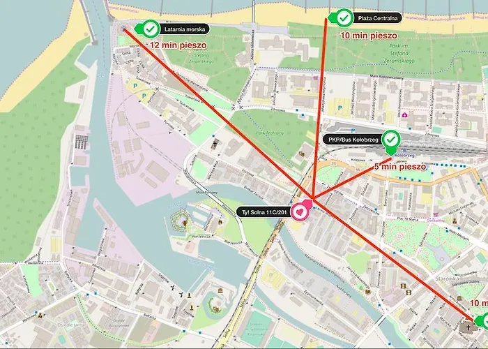Apartamentyprzymorzu Solna 201 - W Centrum Blisko Morza *